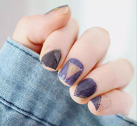 快收藏！TOK幾何風美甲，橫豎都是美~