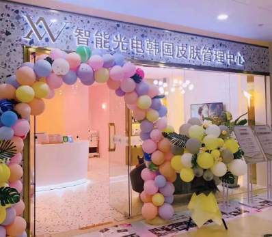 VN智能光電美膚館打開美容院重啟的“播放鍵”
